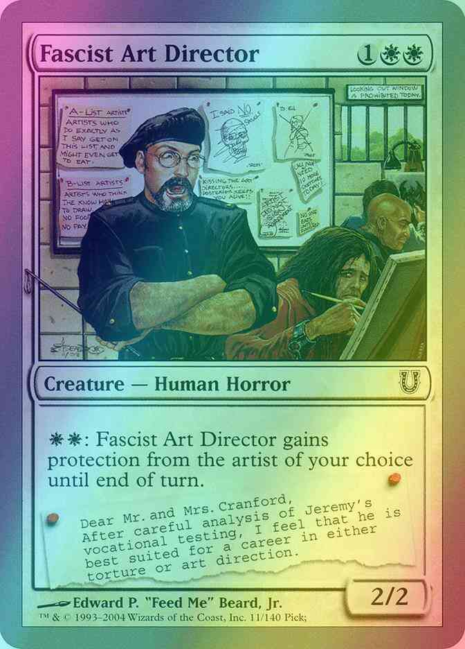 Fascist Art Director [11] [Unhinged] [Foil]