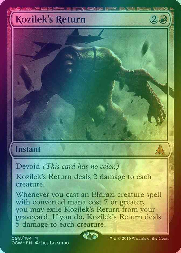 Kozilek's Return [98] [Oath of the Gatewatch] [Foil]