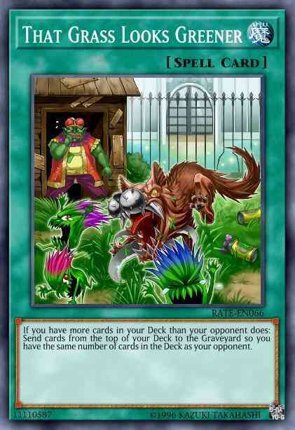 That Grass Looks Greener - RATE-EN066 - Secret Rare - Unlimited