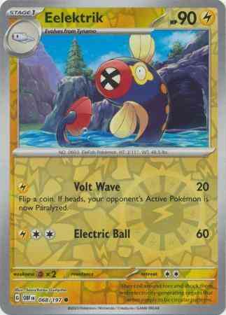 Eelektrik - 068/197 - Common [sv03-068] [Reverse Holo]