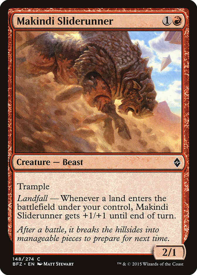 Makindi Sliderunner [148] [Battle for Zendikar] [Non-Foil]