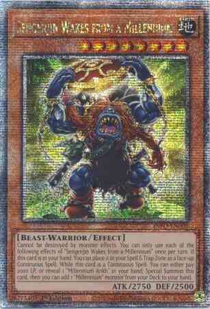 Sengenjin Wakes from a Millennium - INFO-EN001 - Quarter Century Secret Rare - 1st Edition