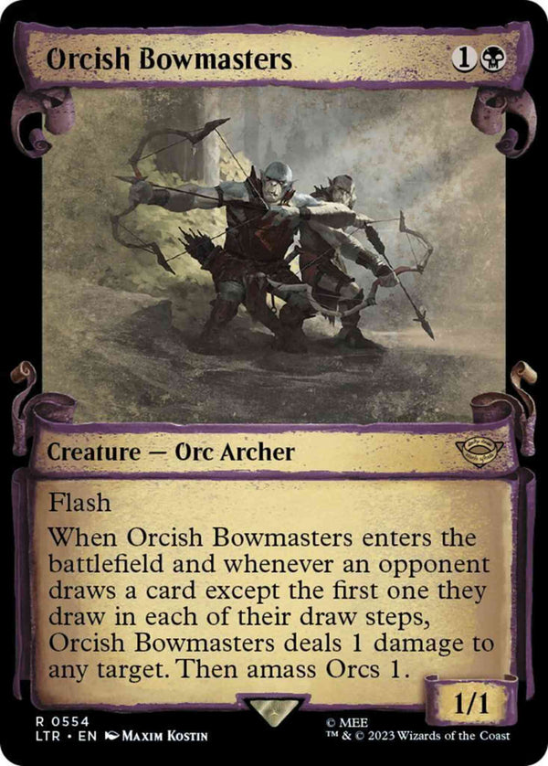 Orcish Bowmasters [554] [Scrolls Showcase] [The Lord of the Rings: Tales of Middle-earth] [Non-Foil]