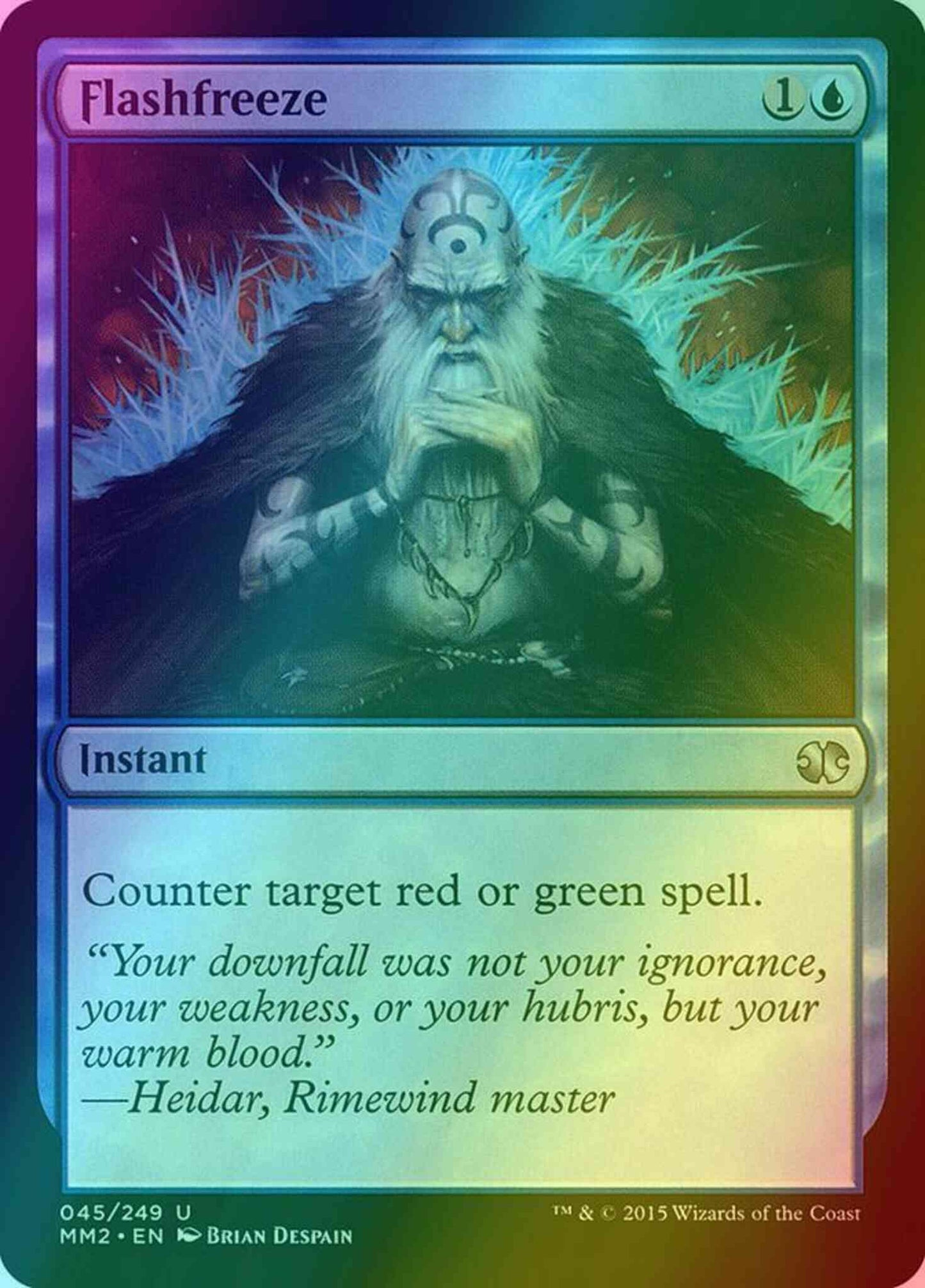 Flashfreeze [45] [Modern Masters 2015] [Foil]