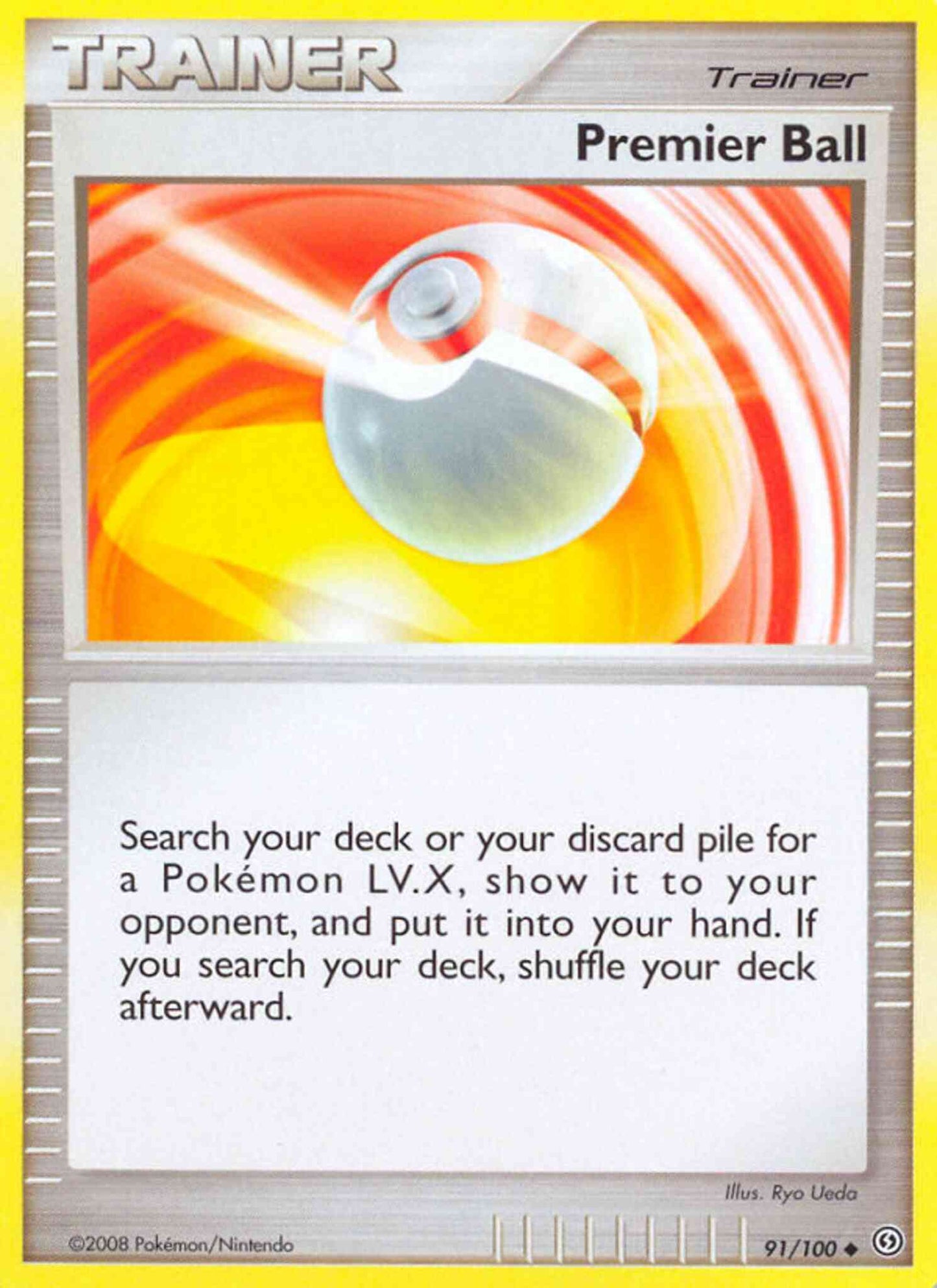 Premier Ball - 91/100 - Uncommon [dp7-91] [Non-Holo]