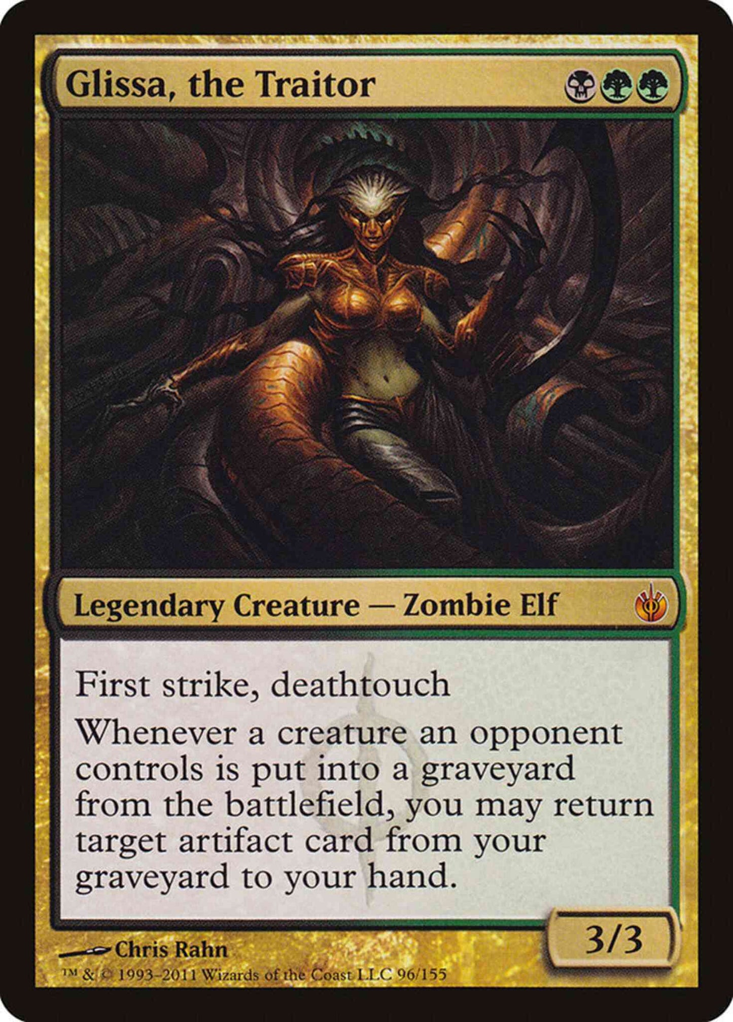 Glissa, the Traitor [96] [Mirrodin Besieged] [Non-Foil]