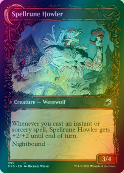 Spellrune Painter // Spellrune Howler [295] [Equinox Showcase] [Innistrad: Midnight Hunt] [Foil]