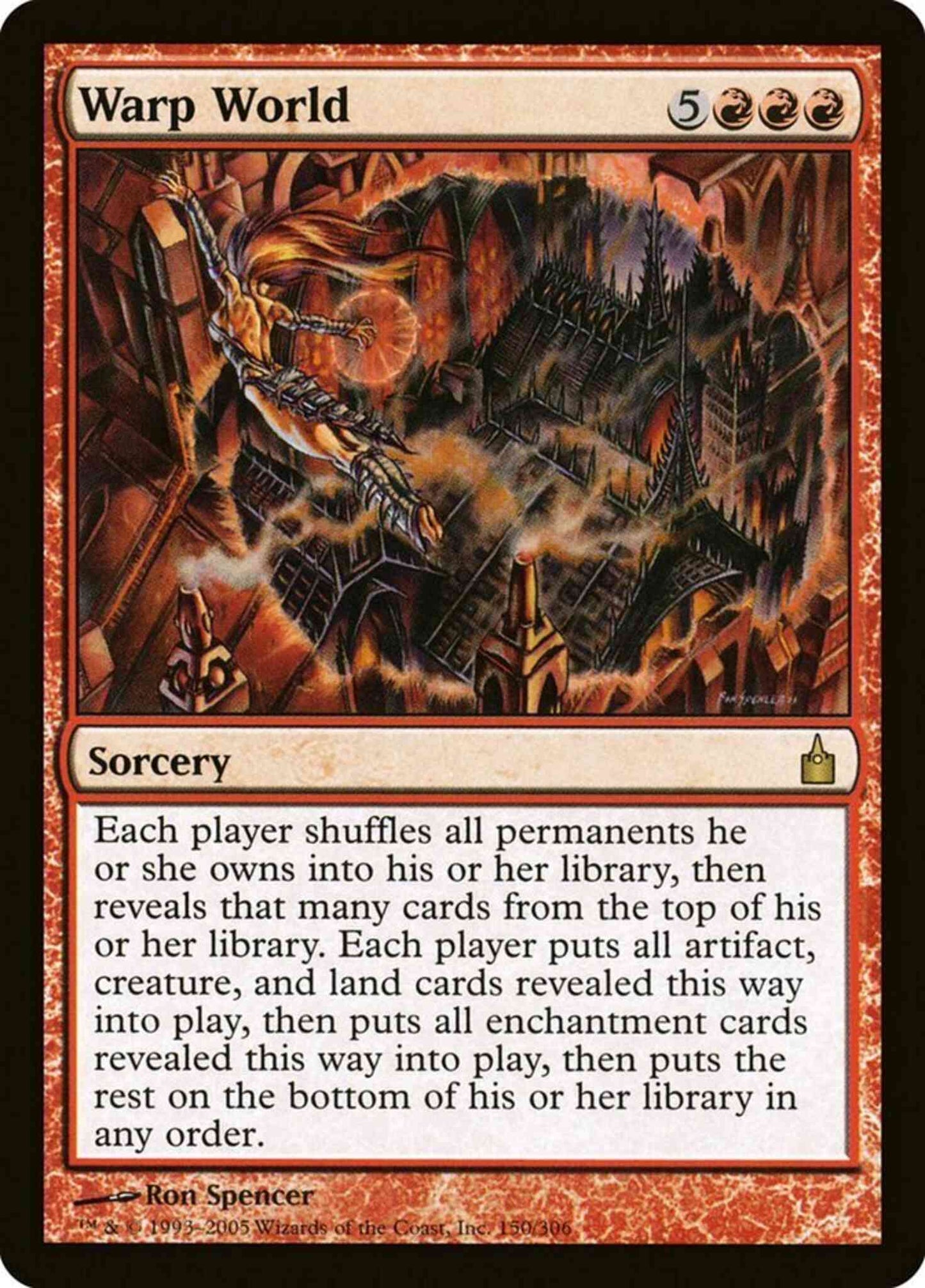 Warp World [150] [Ravnica City Of Guilds] [Non-Foil]