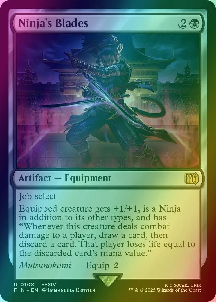 Ninja's Blades [108] [FINAL FANTASY] [Foil]