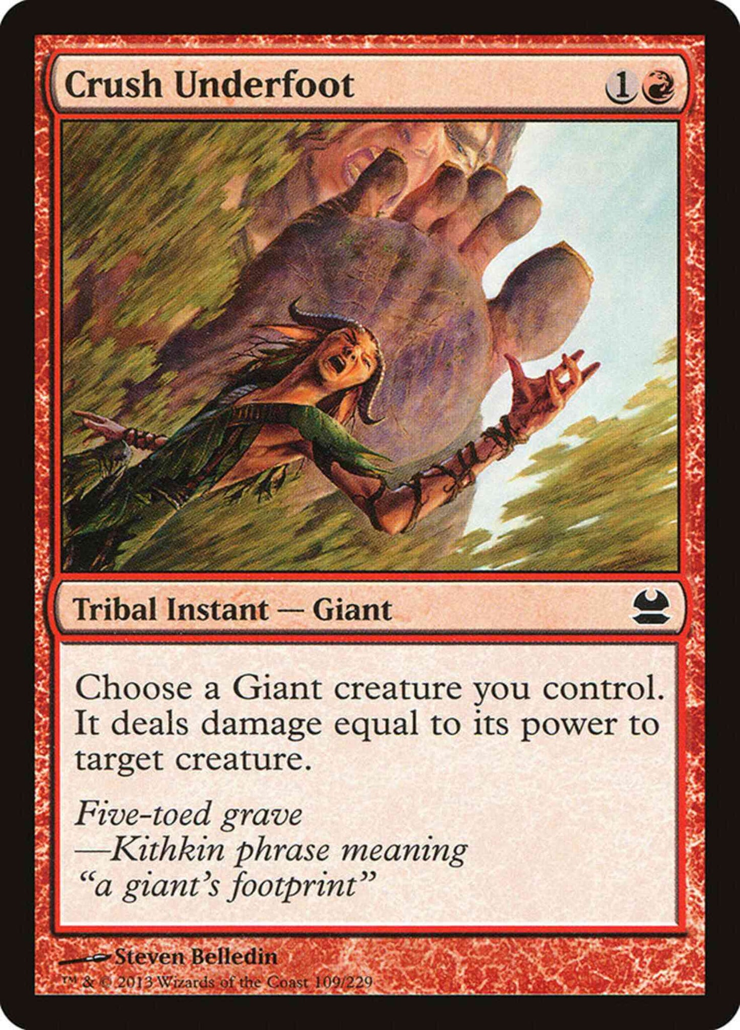 Crush Underfoot [109] [Modern Masters] [Non-Foil]