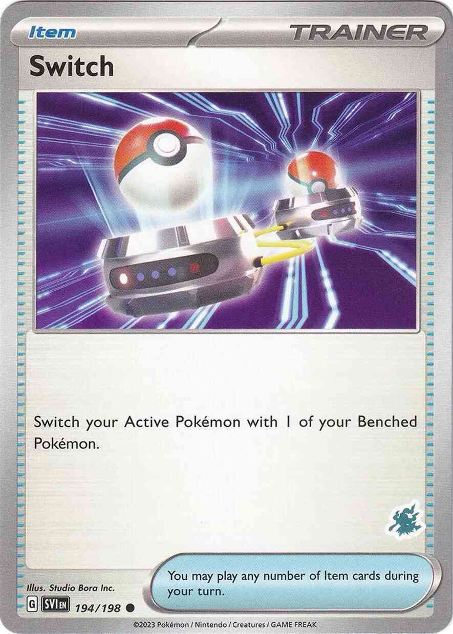 Switch - 194/198 - Common - Darkrai Stamp [ba03-DRK17] [Non-Holo]