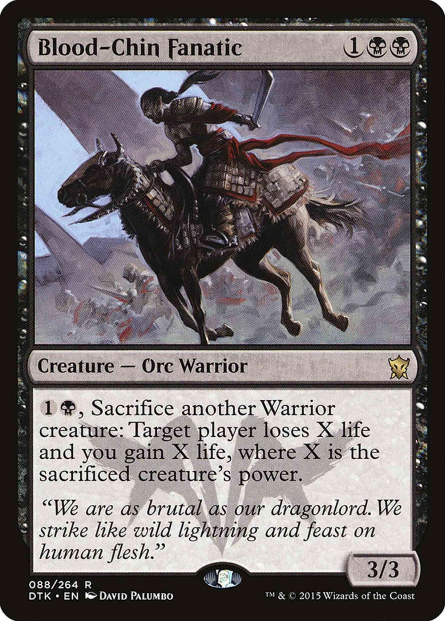 Blood-Chin Fanatic [88] [Dragons Of Tarkir] [Non-Foil]