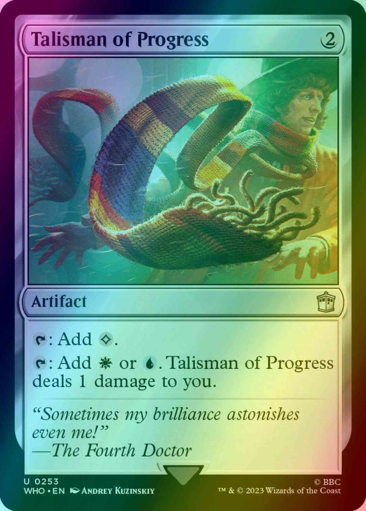 Talisman of Progress [253] [Universes Beyond: Doctor Who] [Foil]