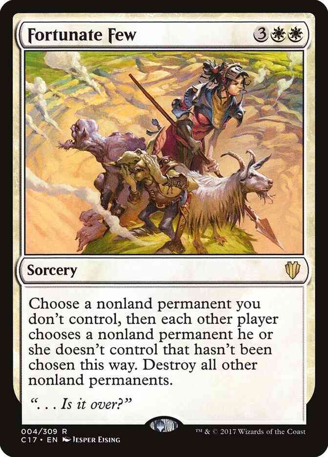 Fortunate Few [4] [Commander 2017] [Non-Foil]
