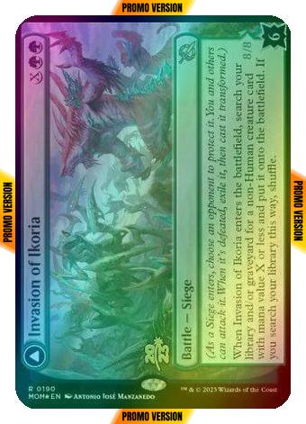 Invasion of Ikoria // Zilortha, Apex of Ikoria [190s] [Prerelease] [March of the Machine: Promos] [Foil]