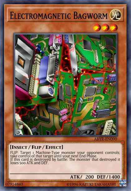 Electromagnetic Bagworm - ABYR-EN090 - Common - 1st Edition
