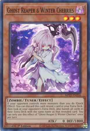 Ghost Reaper & Winter Cherries - MP22-EN256 - Super Rare - 1st Edition
