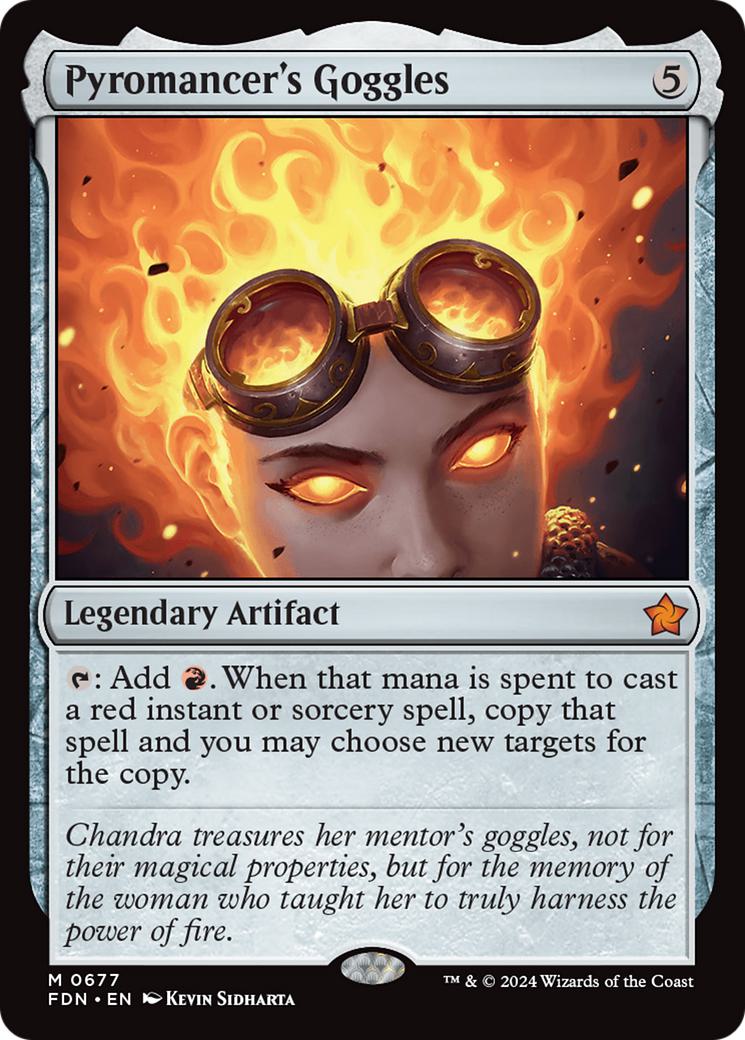 Pyromancer's Goggles [677] [Foundations] [Non-Foil]