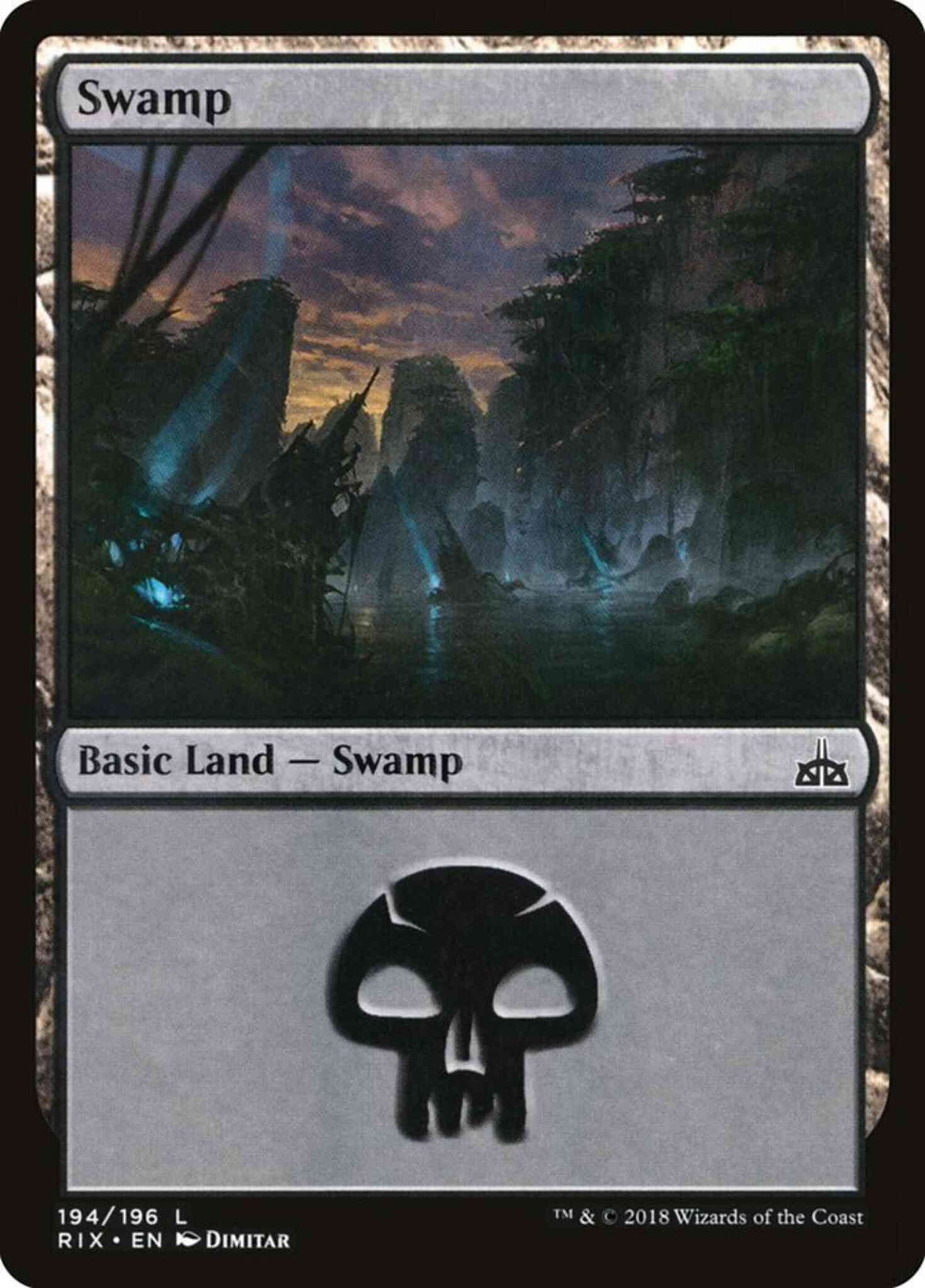 Swamp [194] [Rivals of Ixalan] [Non-Foil]