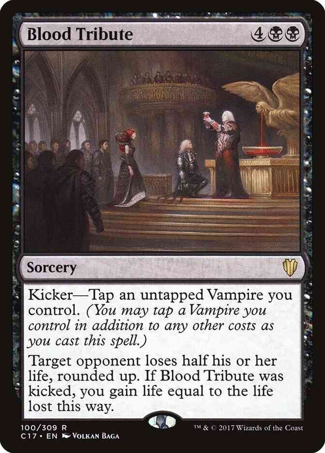 Blood Tribute [100] [Commander 2017] [Non-Foil]