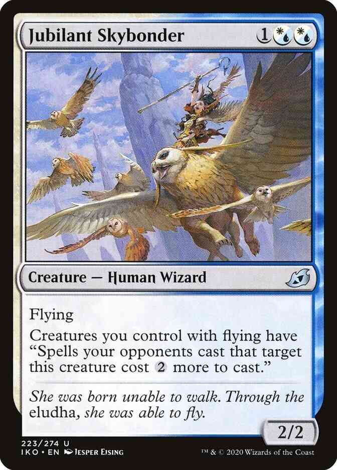 Jubilant Skybonder [223] [Ikoria: Lair of Behemoths] [Non-Foil]