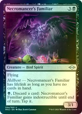 Necromancer's Familiar [94] [Modern Horizons 2] [Foil]