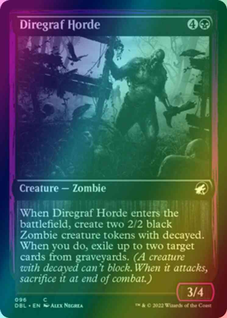 Diregraf Horde [96] [Innistrad: Double Feature] [Foil]