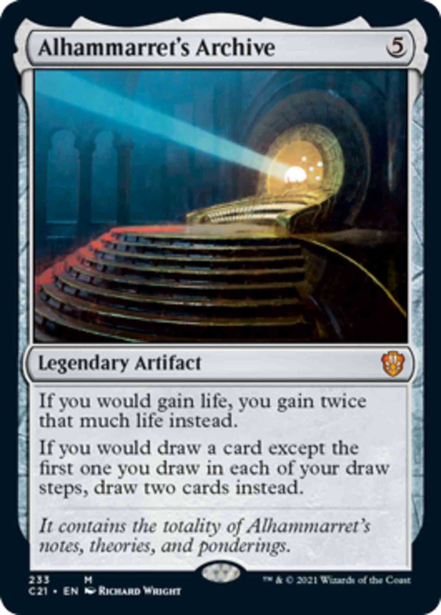 Alhammarret's Archive [233] [Commander 2021] [Non-Foil]