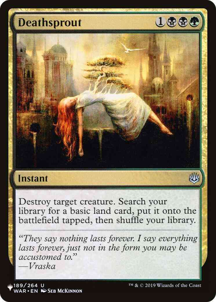 Deathsprout [WAR-189] [The List] [Non-Foil]