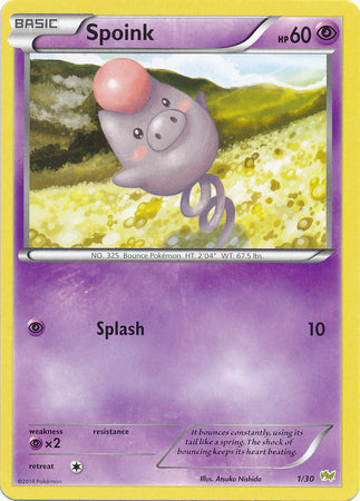 Spoink - 1/30 - [XY Trainer Kit (Noivern)] [Non-Holo]