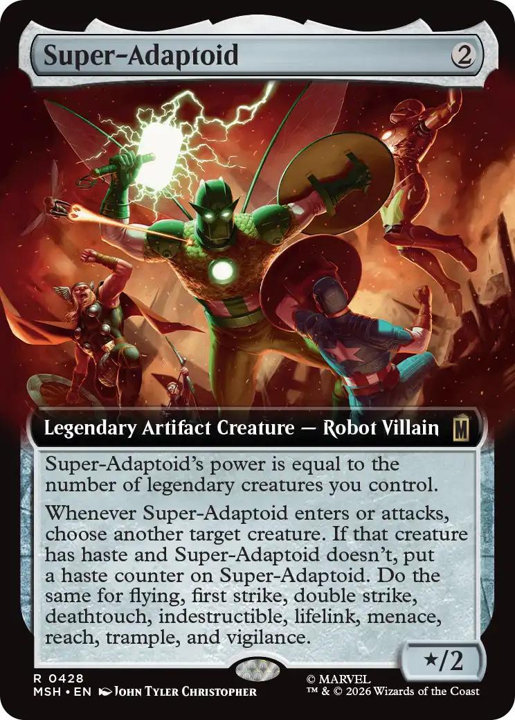 Super-Adaptoid [428] [Extended Art] [Marvel Super Heroes] [Non-Foil]