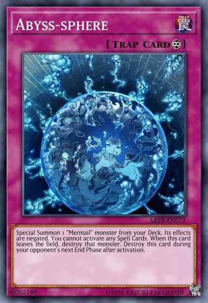 Abyss-sphere - ABYR-EN072 - Ultimate Rare - 1st Edition