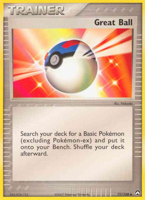Great Ball - 77/108 - Uncommon [ex16-77] [Non-Holo]