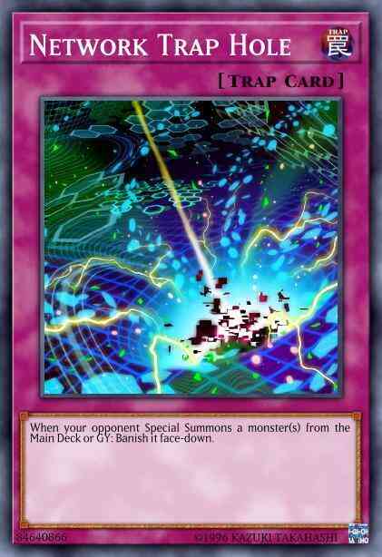 Network Trap Hole - MP19-EN050 - Rare - 1st Edition