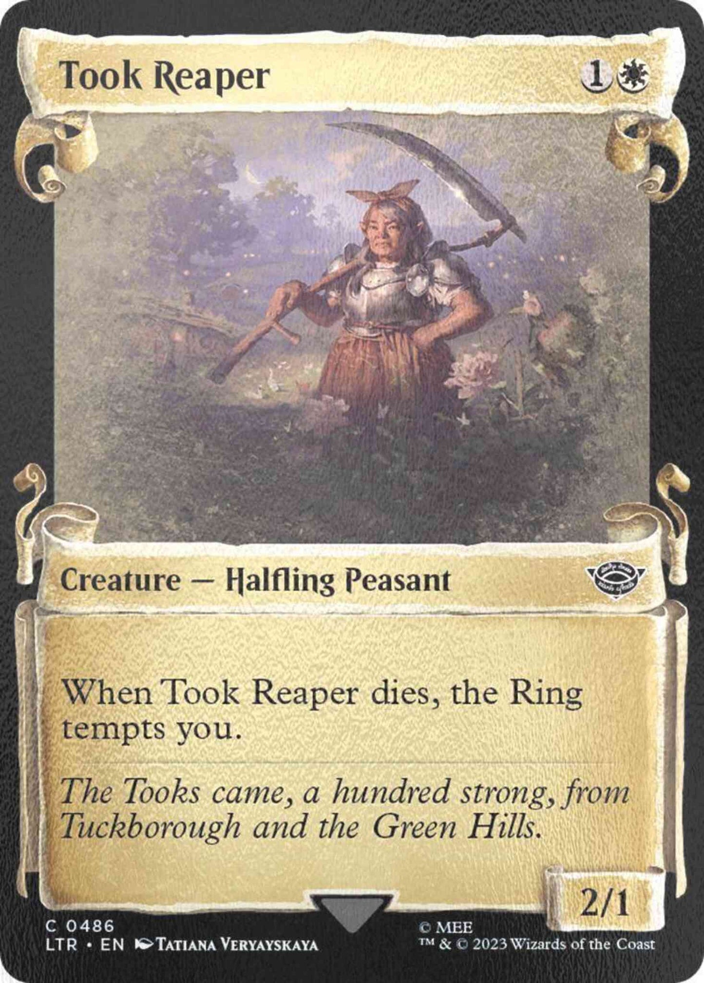 Took Reaper [486] [Scrolls Showcase] [The Lord of the Rings: Tales of Middle-earth] [Silver Foil]