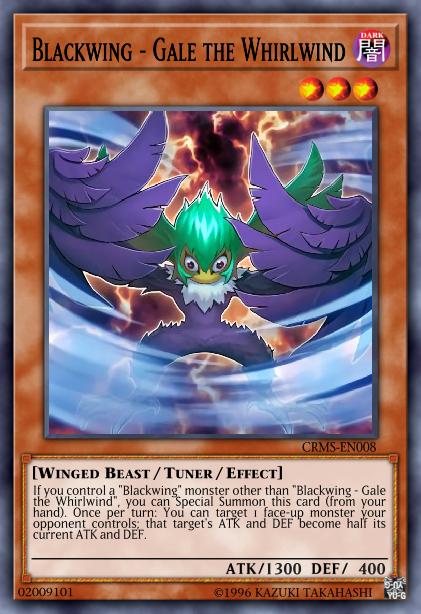 Blackwing - Gale the Whirlwind - LC5D-EN110 - Ultra Rare - 1st Edition