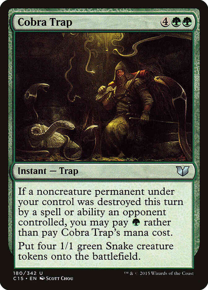 Cobra Trap [180] [Commander 2015] [Non-Foil]