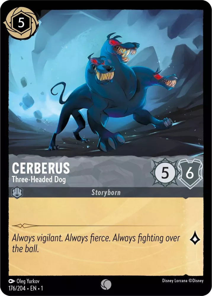 Cerberus - Three-Headed Dog - 176/204 [The First Chapter] [Non-Foil]