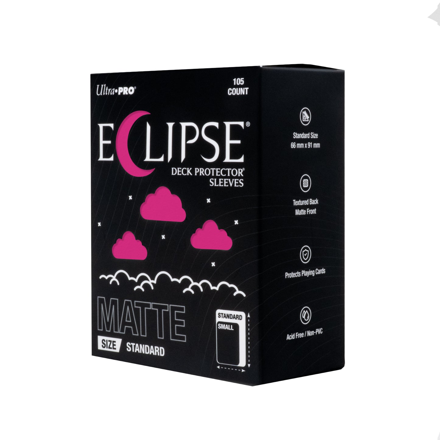 Ultra Pro Matte Eclipse Deck Protectors Sleeves 105ct - Hot Pink