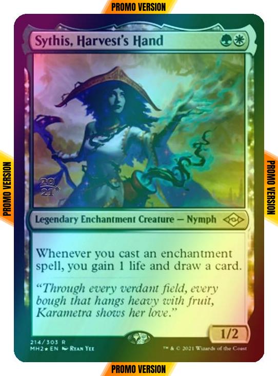Sythis, Harvest's Hand [Prerelease] [214S] [Modern Horizons 2 Promos] [Foil]
