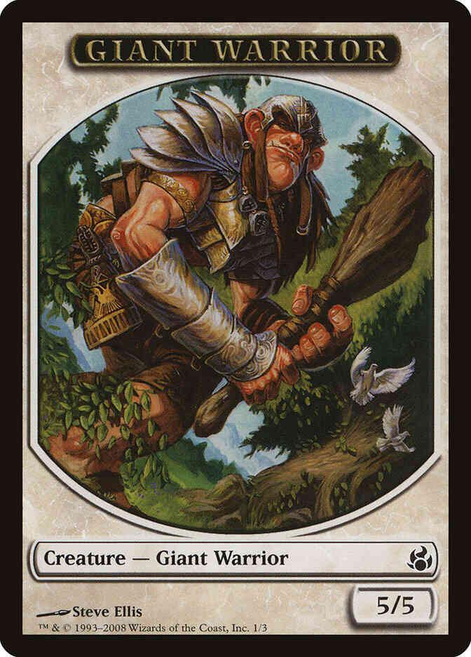 Giant Warrior Token [01] [Morningtide Tokens] [Non-Foil]