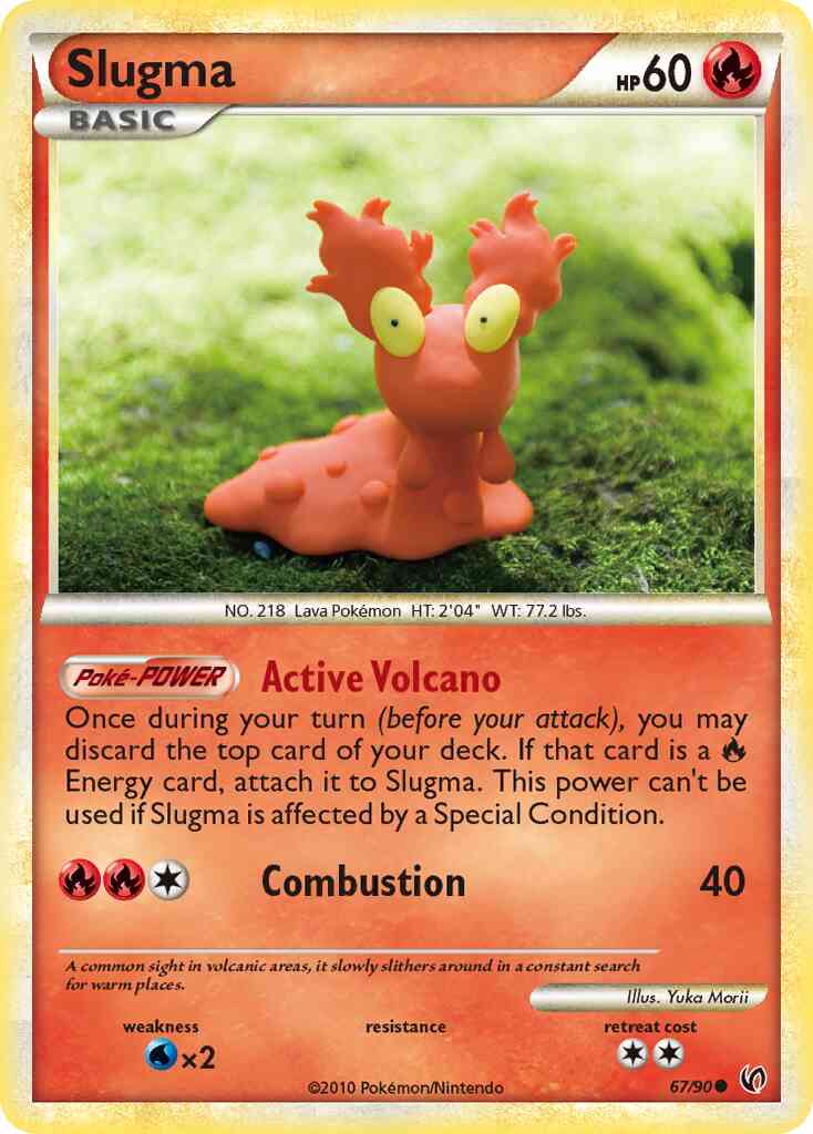 Slugma - 67/90 - Common [hgss3-67] [Non-Holo]