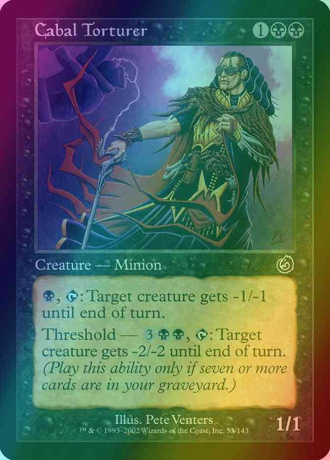 Cabal Torturer [53] [Torment] [Foil]