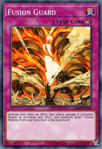 Fusion Guard - DP04-EN030 - Super Rare - Unlimited