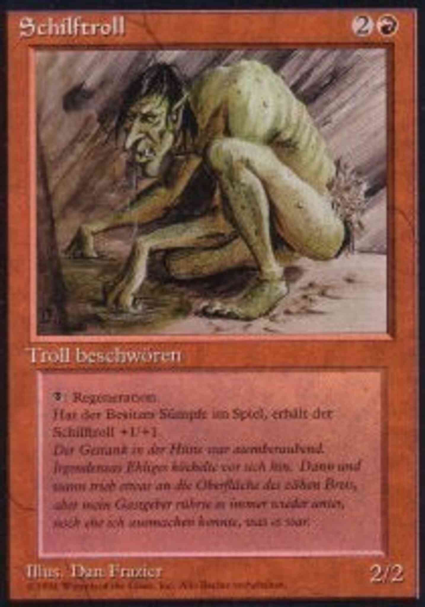 Sedge Troll - German [174] [Foreign Black Border: German] [Non-Foil]