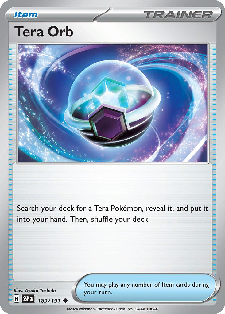 Tera Orb - 189/191 - Uncommon [sv08-189] [Non-Holo]