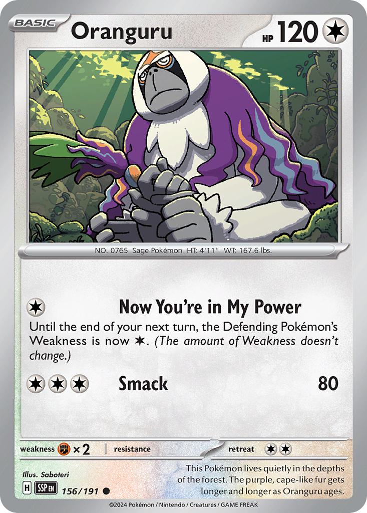 Oranguru - 156/191 - Common [sv08-156] [Non-Holo]