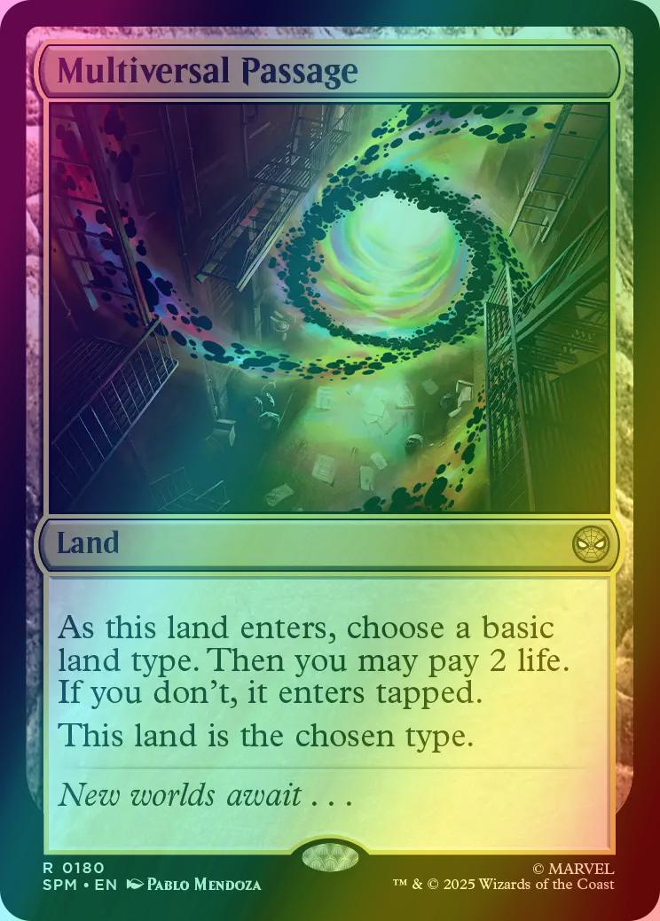 Multiversal Passage [180] [Marvel's Spider-Man] [Foil]