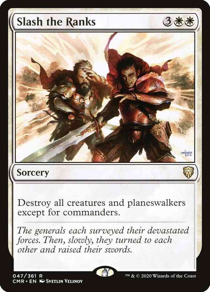 Slash the Ranks [47] [Commander Legends] [Non-Foil]