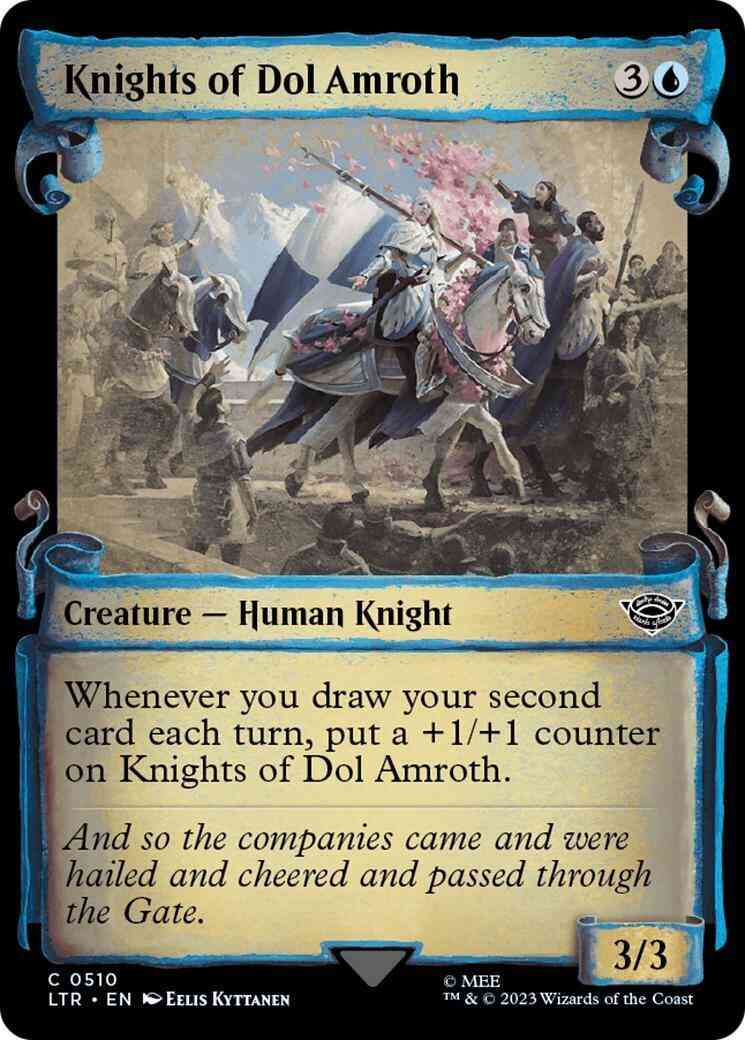 Knights of Dol Amroth [510] [Scrolls Showcase] [The Lord of the Rings: Tales of Middle-earth] [Non-Foil]